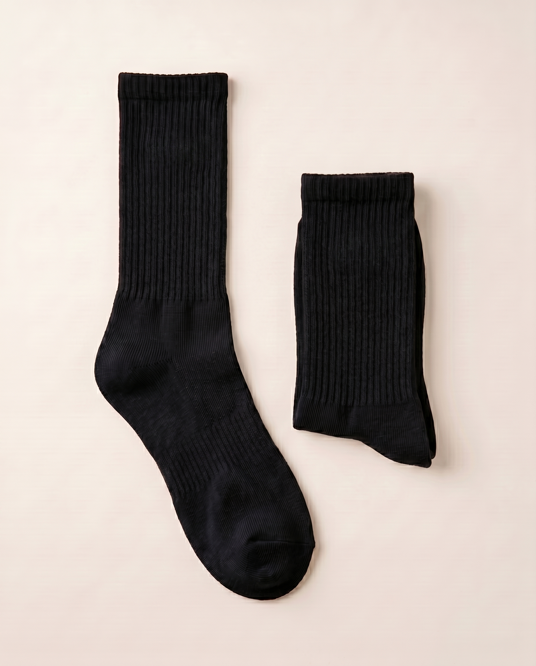 Crew Sock Black