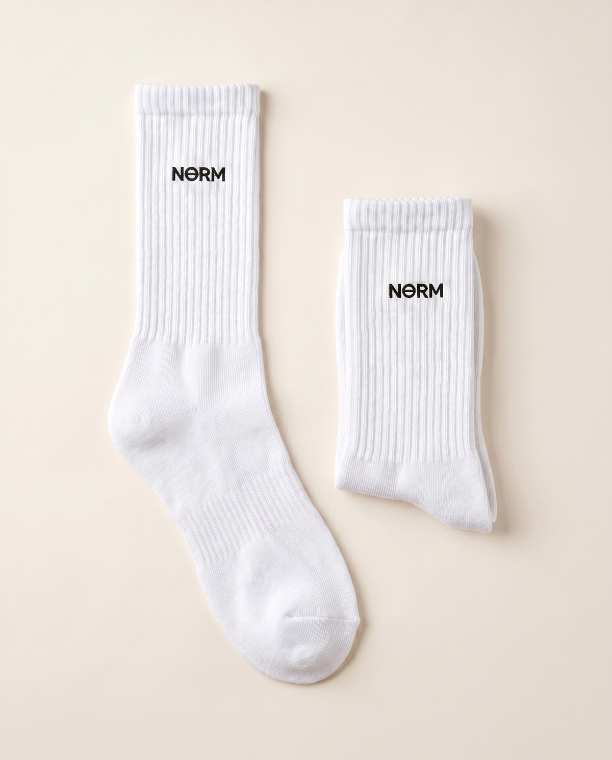Signature Crew Sock White