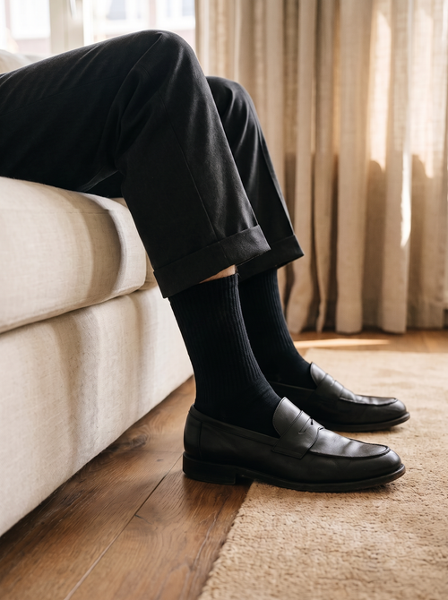 Crew Sock Black